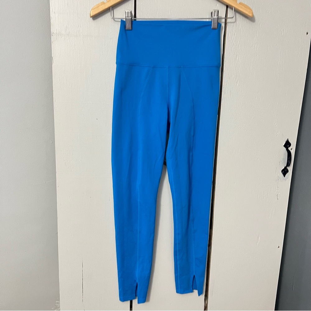 Carbon38 X Venus Williams Split hem High-waisted Leggings 7/8 Small